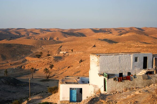 2Days 4x4 safari from Sousse/Hammamet/Tunis, night 100km deep in Sahara desert - Toujane viewpoint and the return to the coast