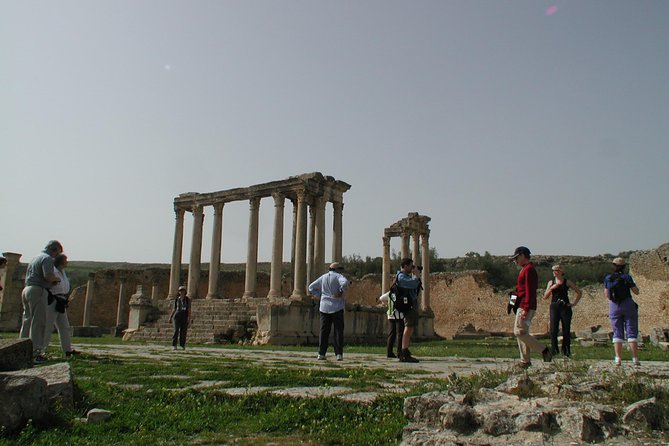 DAY TRIP TO Dougga & Bulla Regia , DEPARTURE FROM Tunis - Dougga’s houses, baths, and daily routines