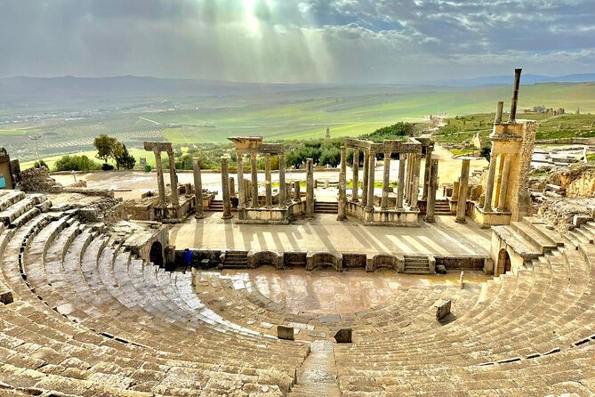 DAY TRIP TO Dougga & Bulla Regia , DEPARTURE FROM Tunis - Starting from Tunis at 8:00 am