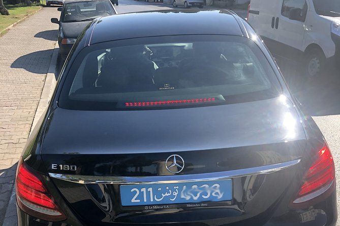 Executive: Transfer Tunis Airport to Hammamet by Mercedes E Class - Leaving Tunis Airport in a Mercedes E Class
