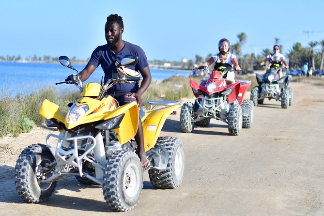 Great ride forest and blue lagoon in quad - Riding toward the beach