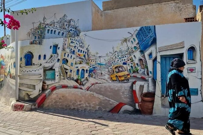 Half Day Trip to Djerba Island - Djerbahood turns a village into an open-air art stop