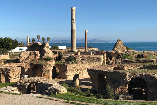 Historical Tour of Ancient Carthage - Reading the old harbor at the Punic Ports