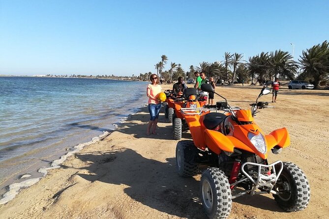 Private 3h00 quad ride on the island of Djerba - The private format and the role of the guide