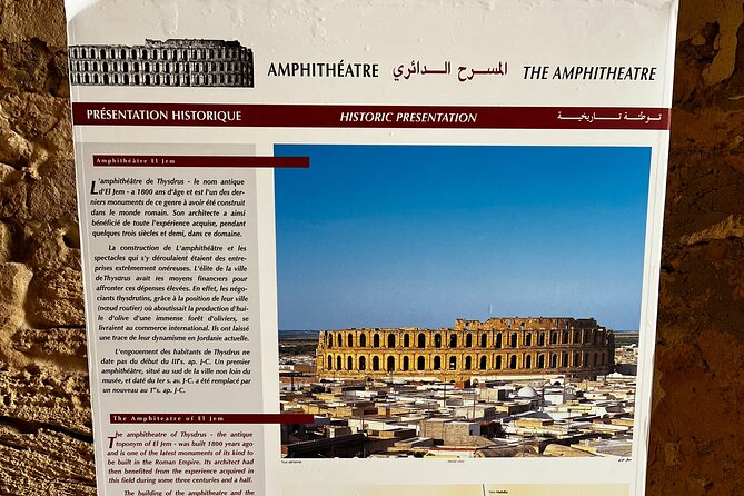 Private Half Day Tour to Roman Coliseum EL JEM from Monastir - Who will enjoy this private El Jem trip
