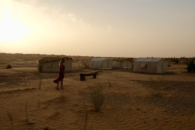 The three desert and mountain oases - Crossing the Reg, a desert made of rock