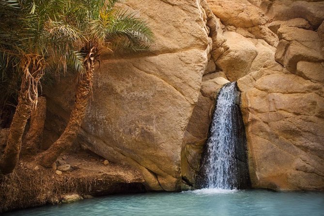 Tozeur Private Half-Day Tour: Tamerza, Chebika and Mides Canyons - Tamerza Canyon: ruins, palms, and a waterfall